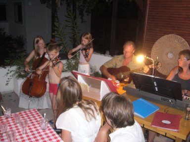 de kleinste ook op viool