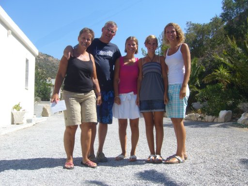 Willy, Dolf, Emma, Anne en Sophie