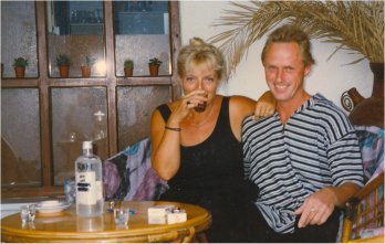 Loes en Peter in hun element zomer 1997